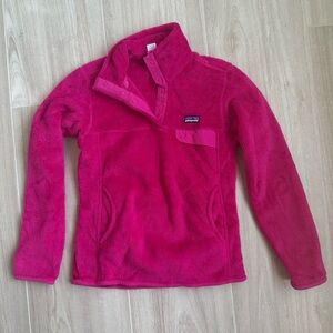 Patagonia Vibrant Pink Fleece Jacket Small